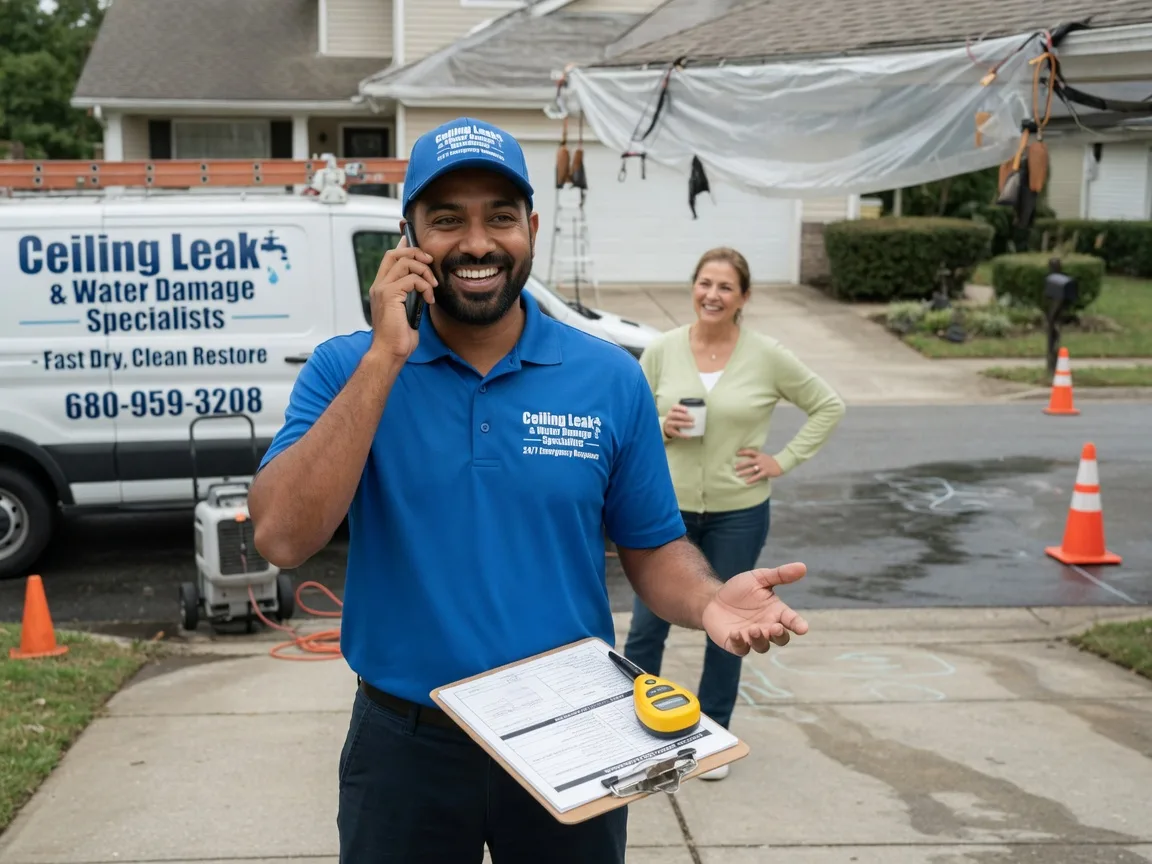 Ceiling Leak Cleanup Cosby, TN FAQs