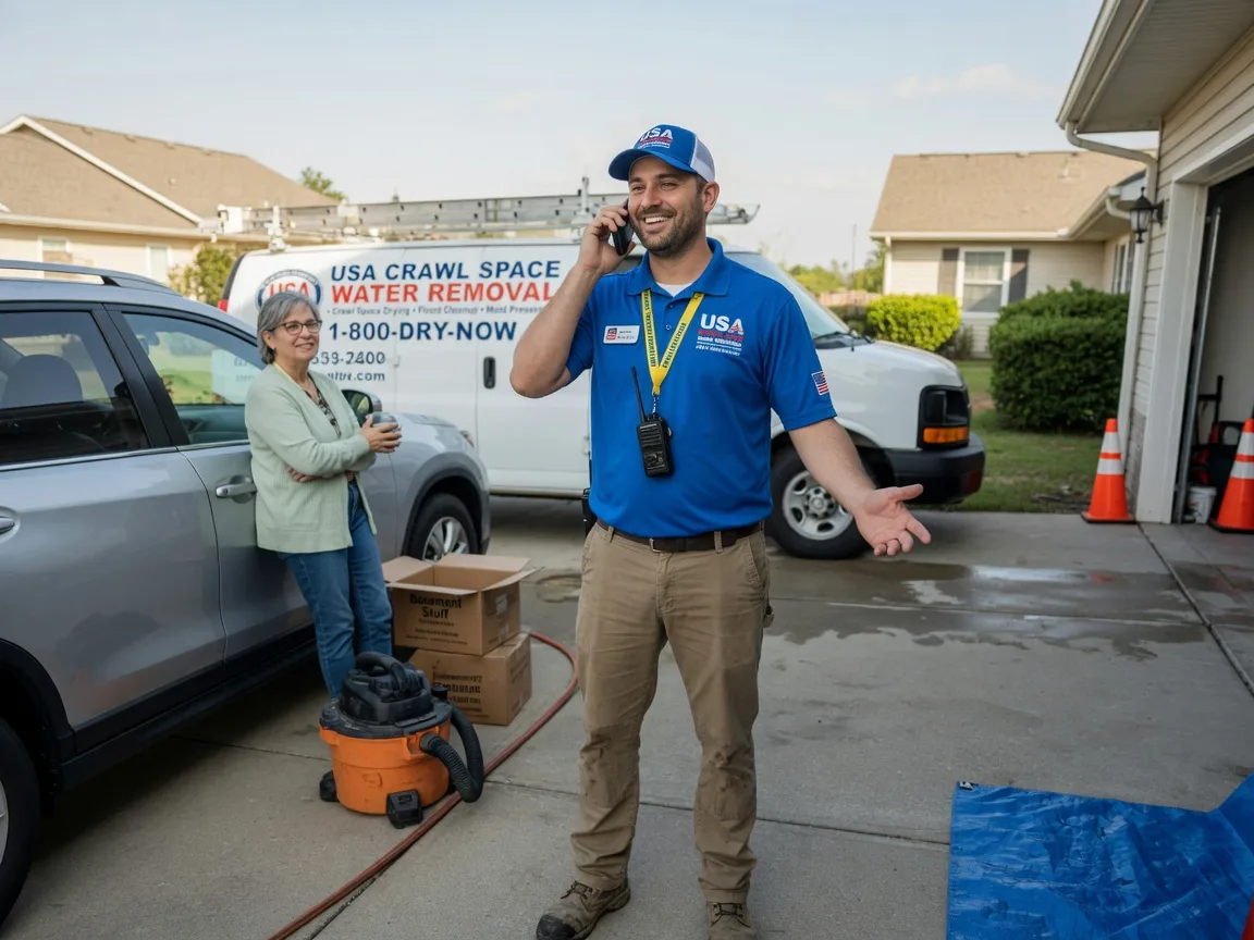 Crawl Space Water Removal Cosby, TN FAQs